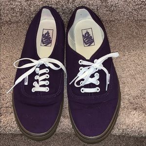 Men’s brand new plum vans